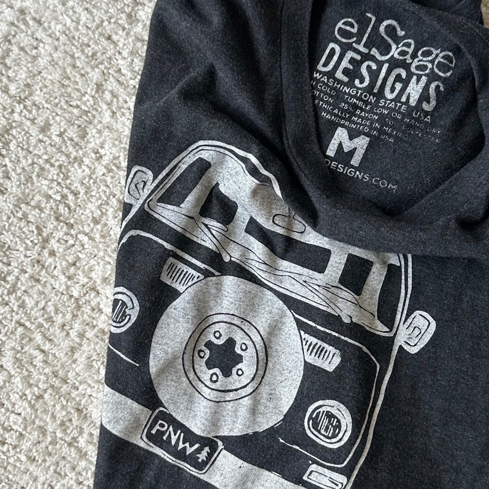 granola groovy graphic tee